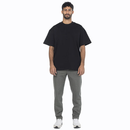 Black premium men oversized t-shirt made from Egyptian cotton by Intersect Collection