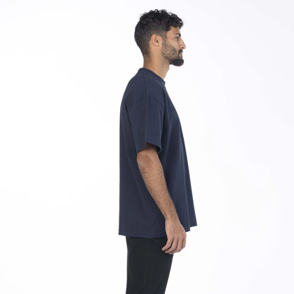 Navy crew-neck with oversized silhouette from Intersect Collection 